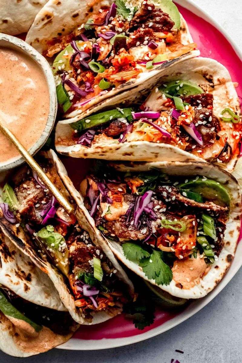 Korean BBQ Bulgogi Tacos