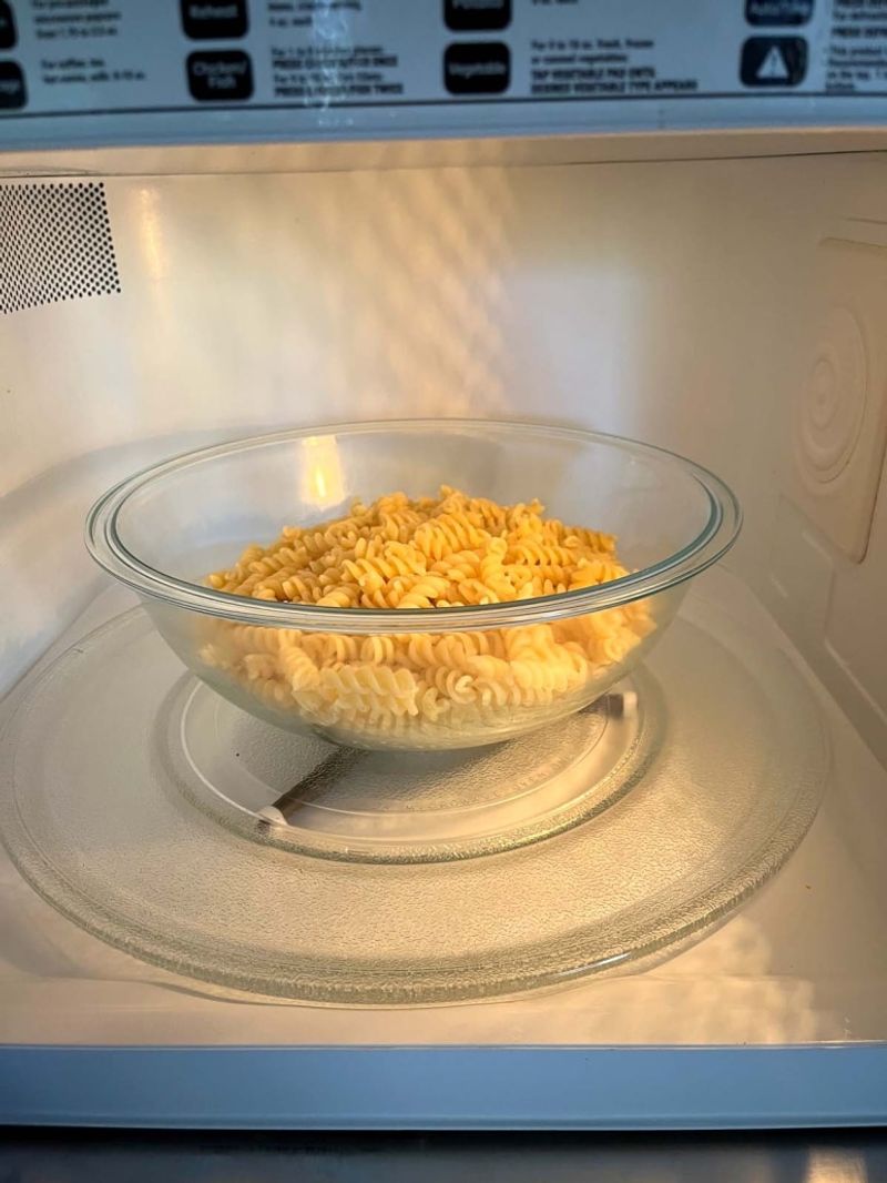 Microwave Pasta in a Bowl