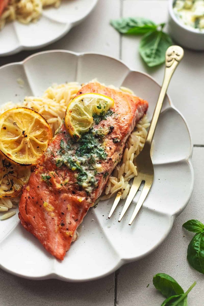 Lemon Herb Grilled Salmon