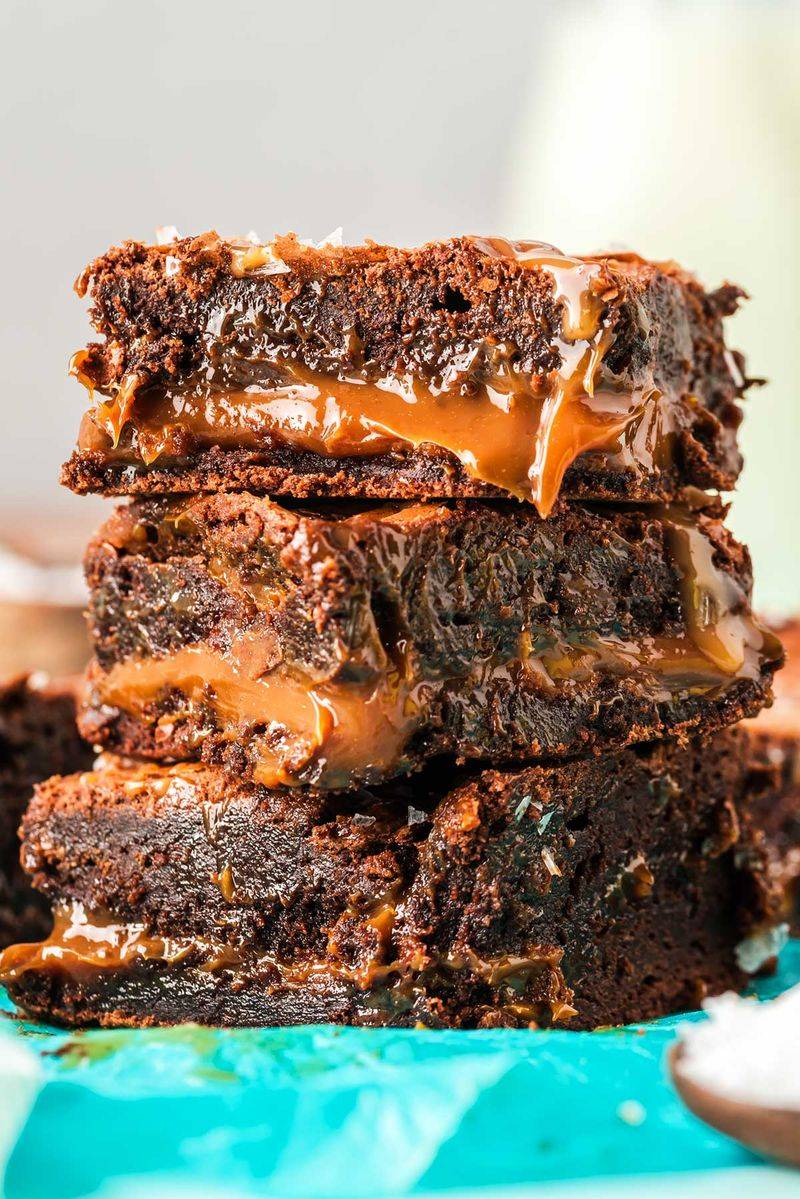 Salted Caramel Brownies