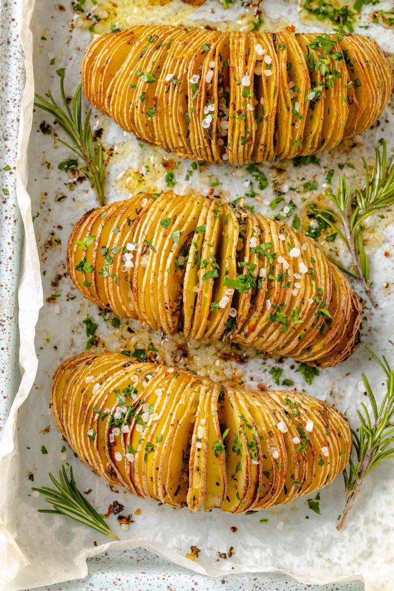 Hasselback Potatoes