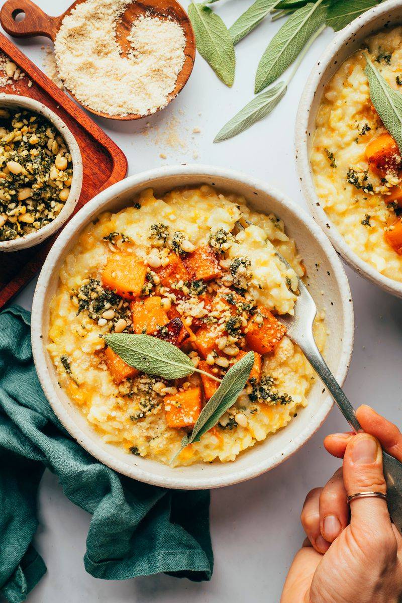 Creamy Butternut Squash Risotto