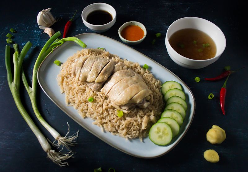 Hainanese Chicken Rice - Singapore