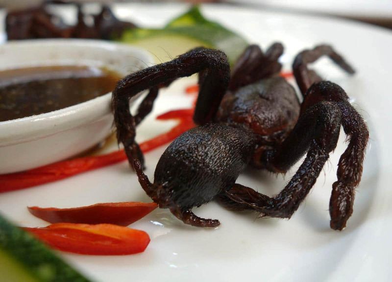 Fried Tarantulas - Cambodia