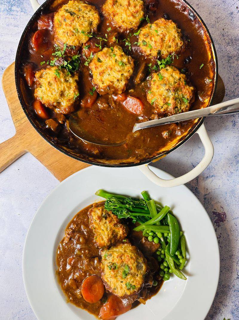 Melt Stilton Into a Rich Beef Stew