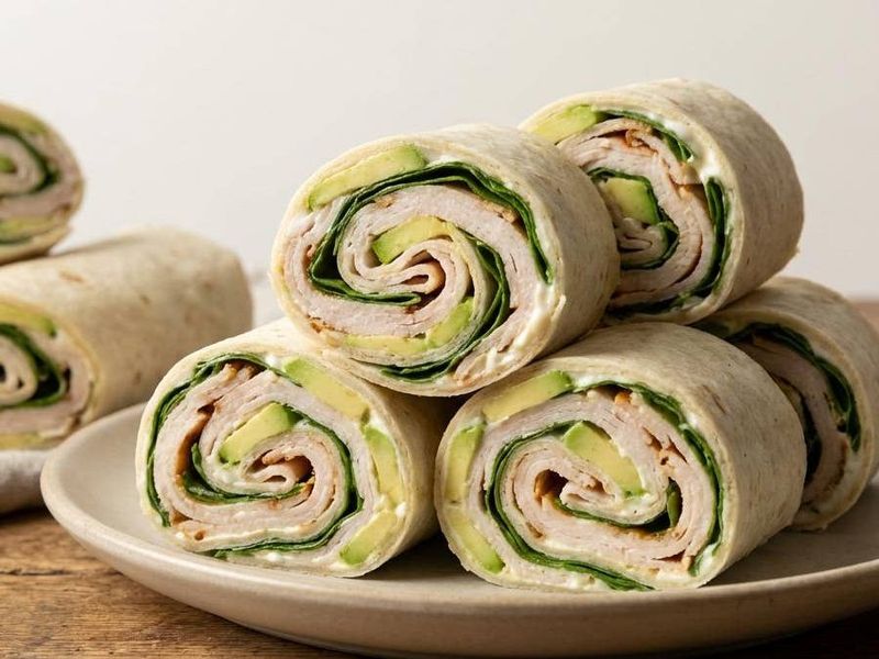 Classic Turkey and Avocado Wrap
