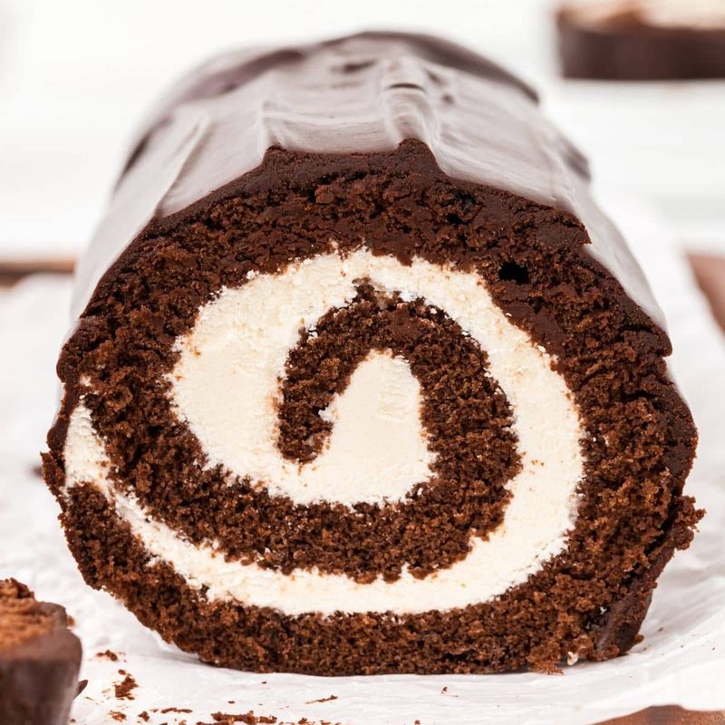 Classic Chocolate Swiss Roll