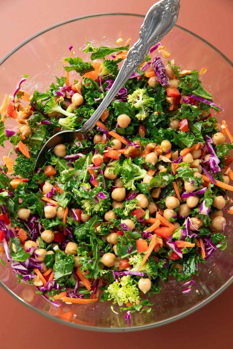 Rainbow Kale and Quinoa Power Salad