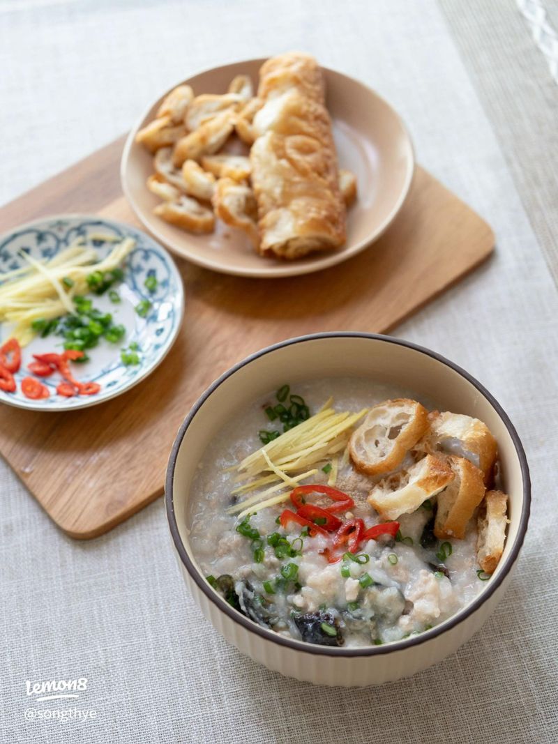 Congee with Century Egg (China and Southeast Asia)