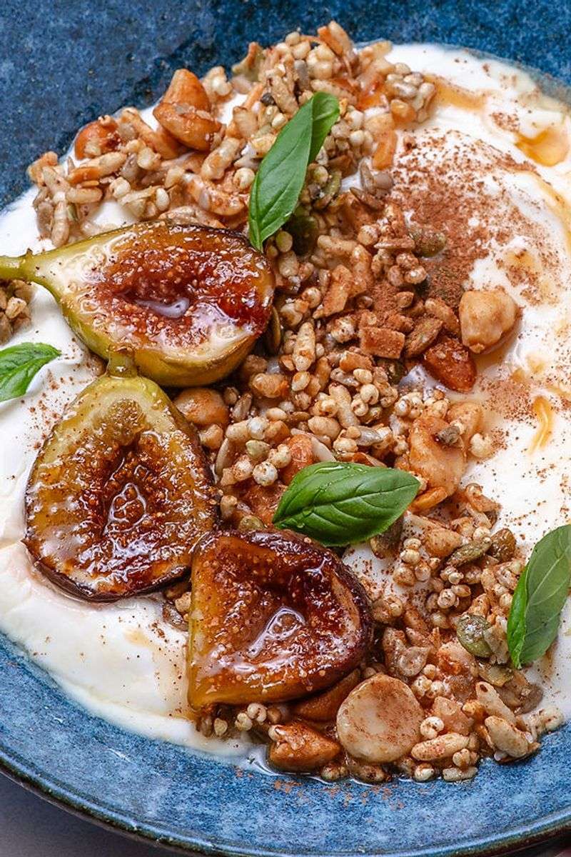 Fig and Pistachio Mediterranean Bowl