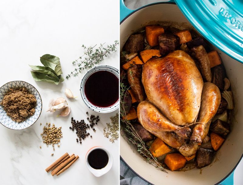 Infuse Your Roasting Tray with Aromatics