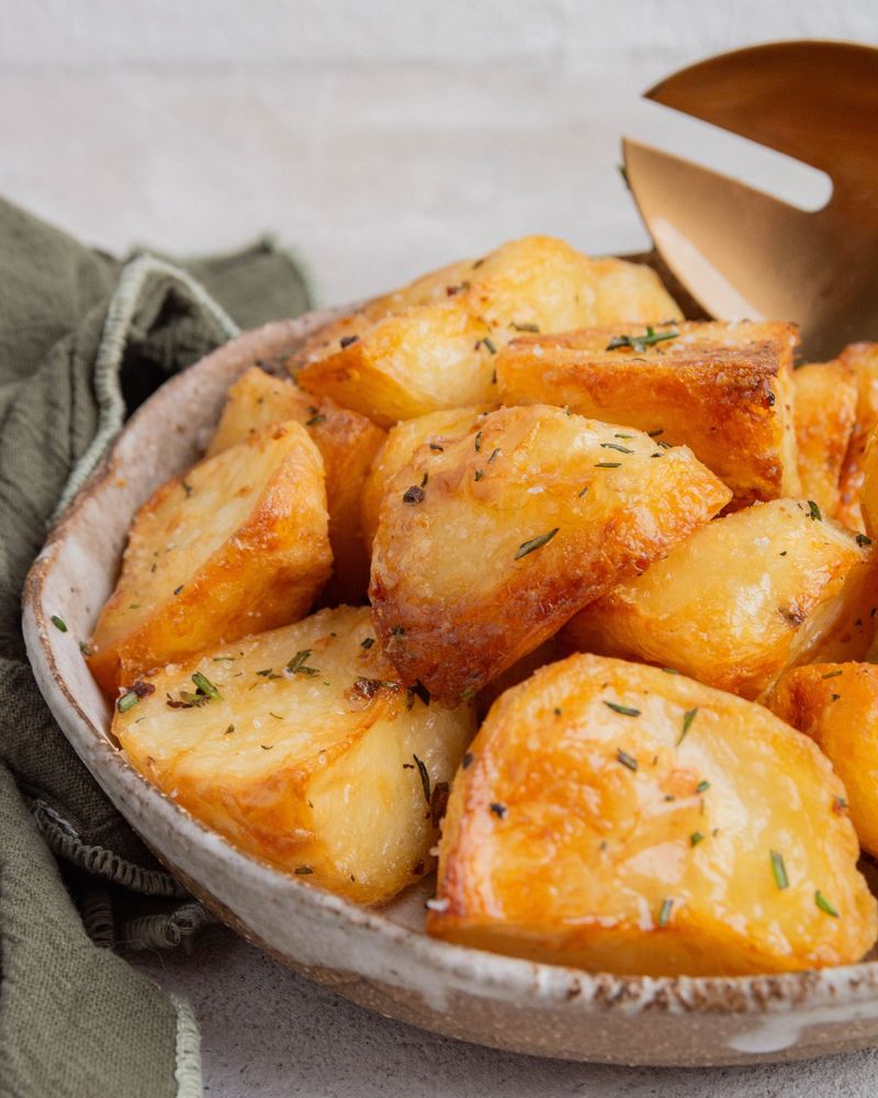 Serve Crispy Duck Fat Potatoes Instead of Regular Roasties
