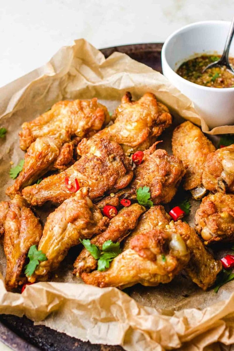 Spicy Air-Fryer Chicken Wings