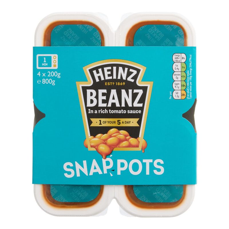 Heinz Beanz Snap Pots