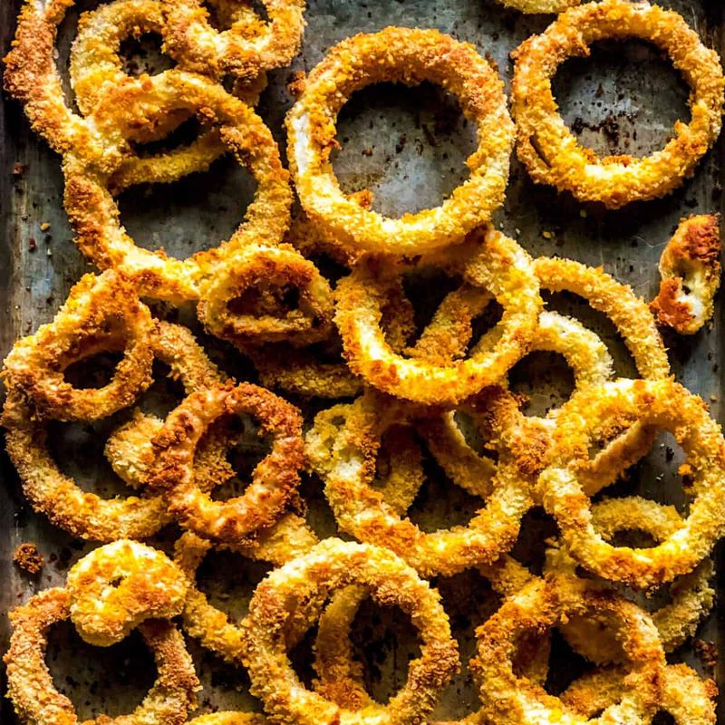 Crispy Baked Onion Rings
