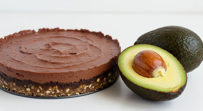 Avocado Chocolate Mousse Cake