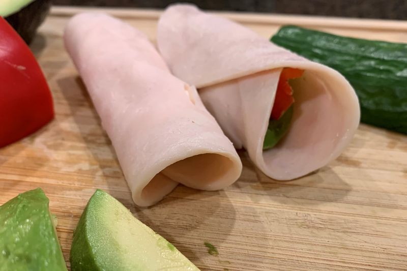 Turkey and Avocado Roll-Ups