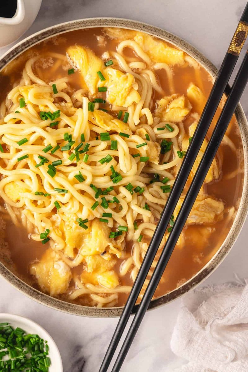 Instant Ramen with an Egg