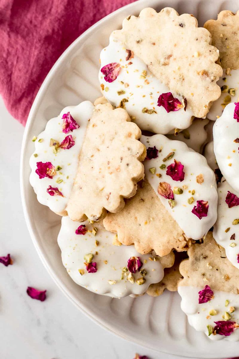 Pistachio Rosewater Cookie