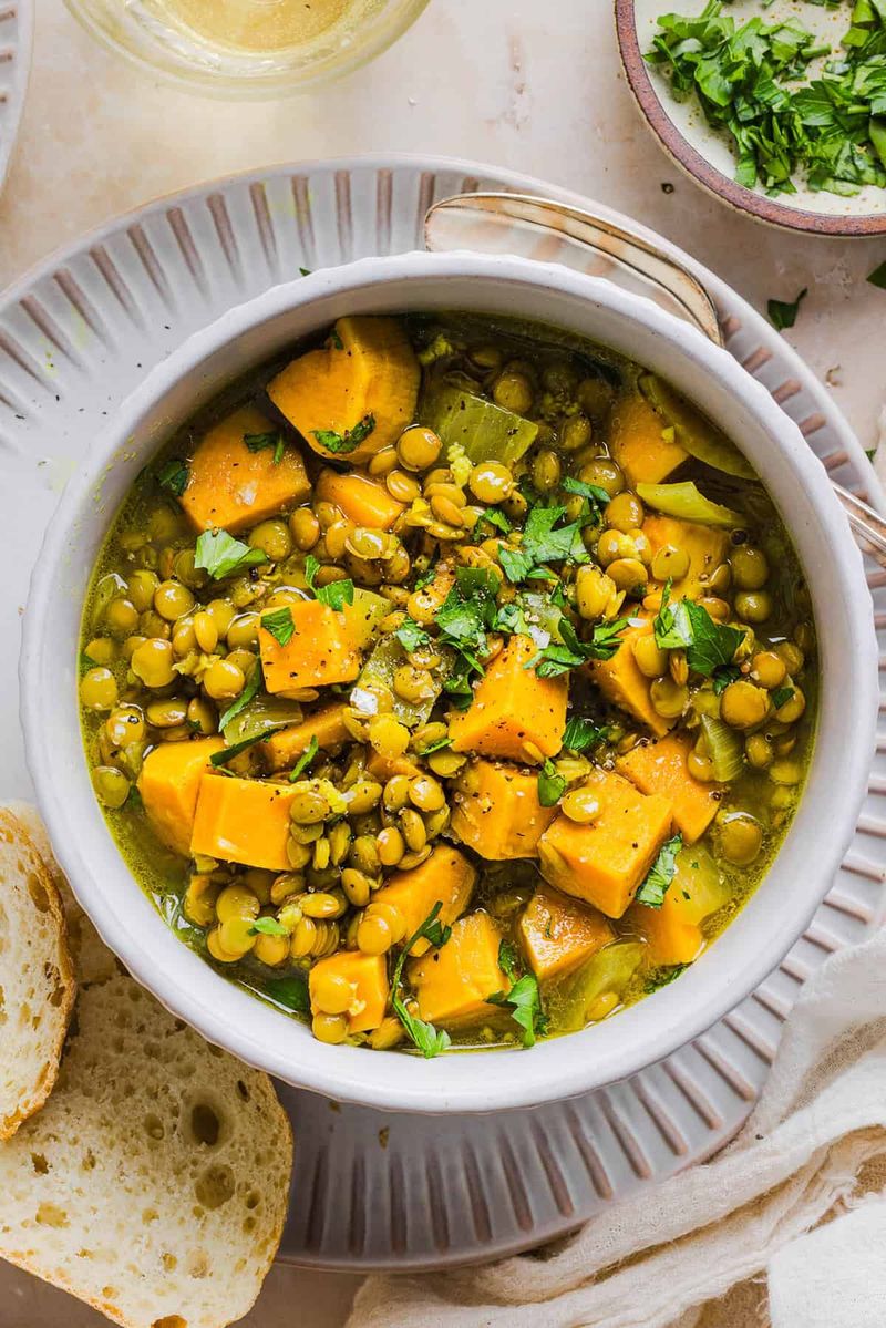 Sweet Potato and Lentil Detox Stew