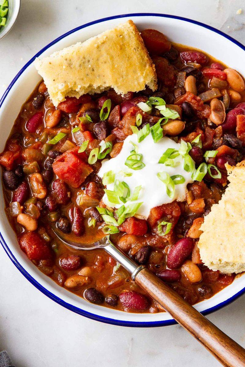 Three-Bean Chilli