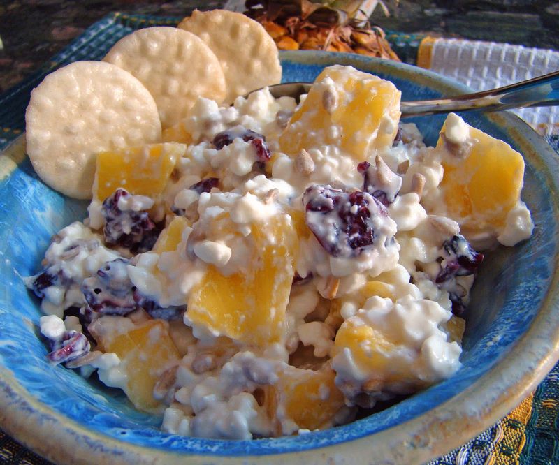 Cottage Cheese with Pineapple