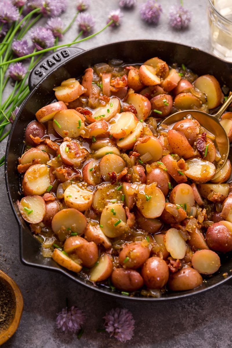 German Potato Salad (Bayerischer Kartoffelsalat)
