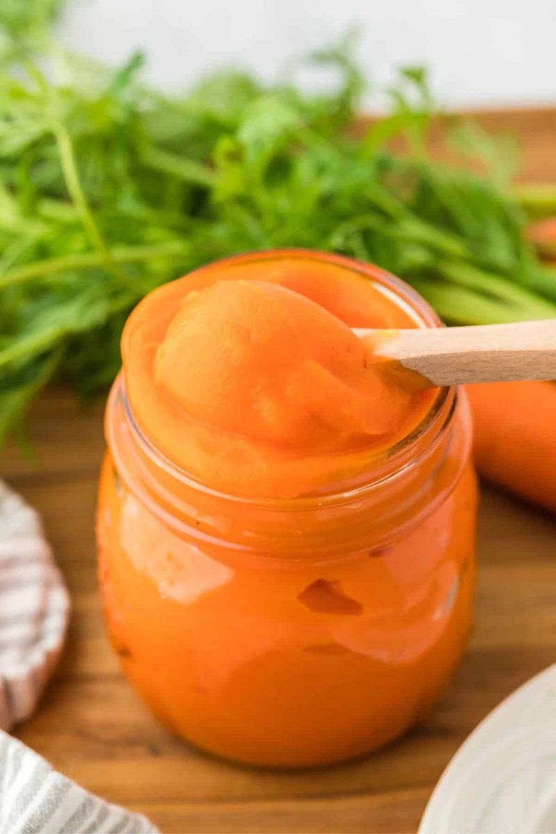 Carrot and Ginger Puree