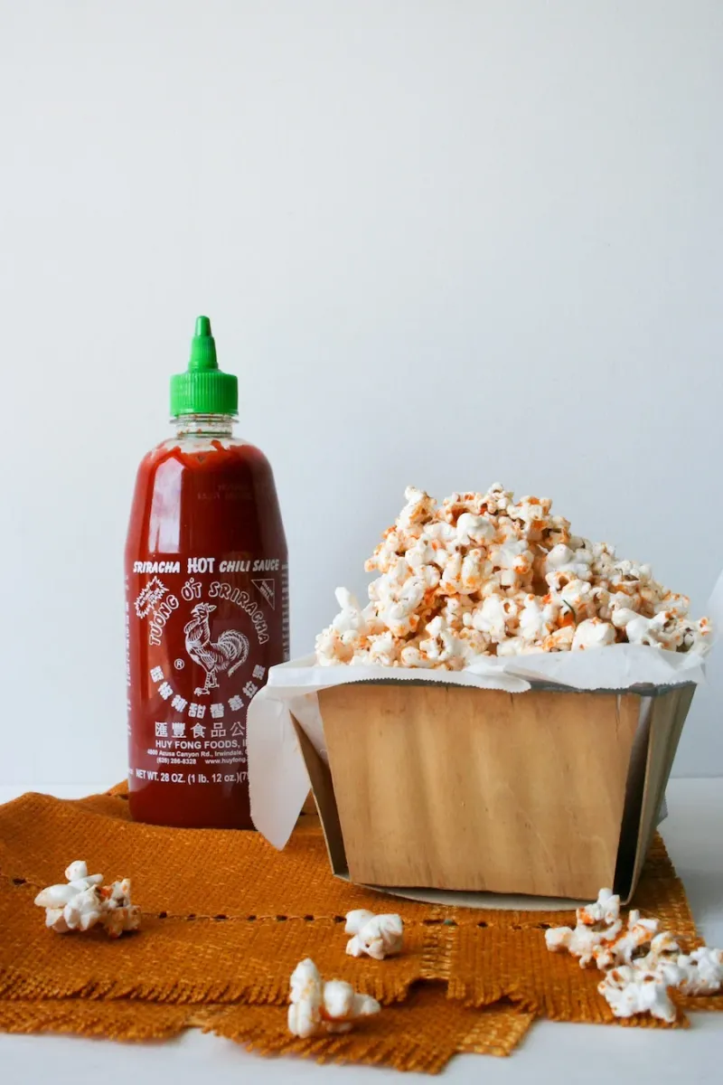 Popcorn and Hot Sauce