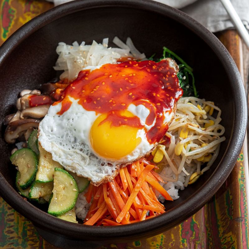 Bibimbap - Korean Mixed Rice Bowl