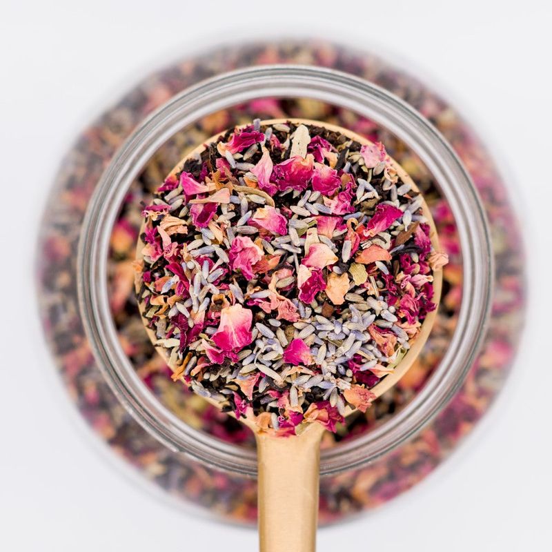 Lavender and Rose Petal Tea