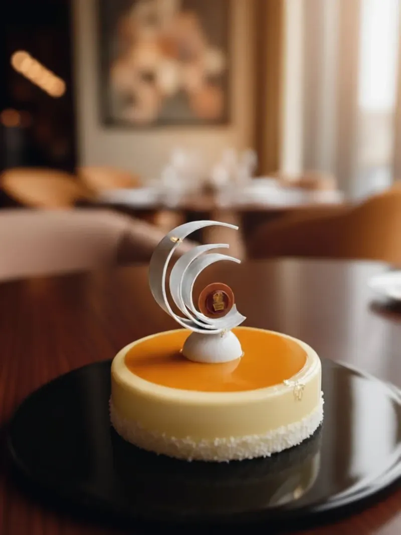 Mangosteen Mousse Cake