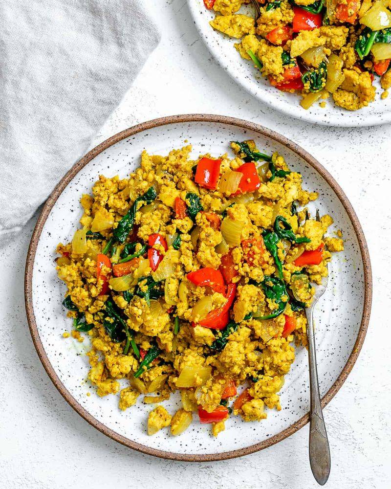 Tofu Scramble With Veggies