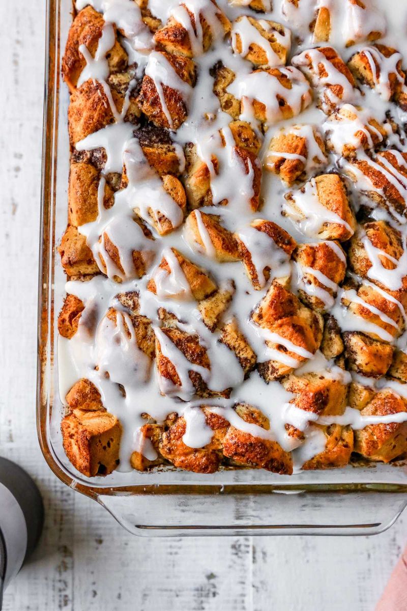 Overnight Cinnamon Roll Casserole