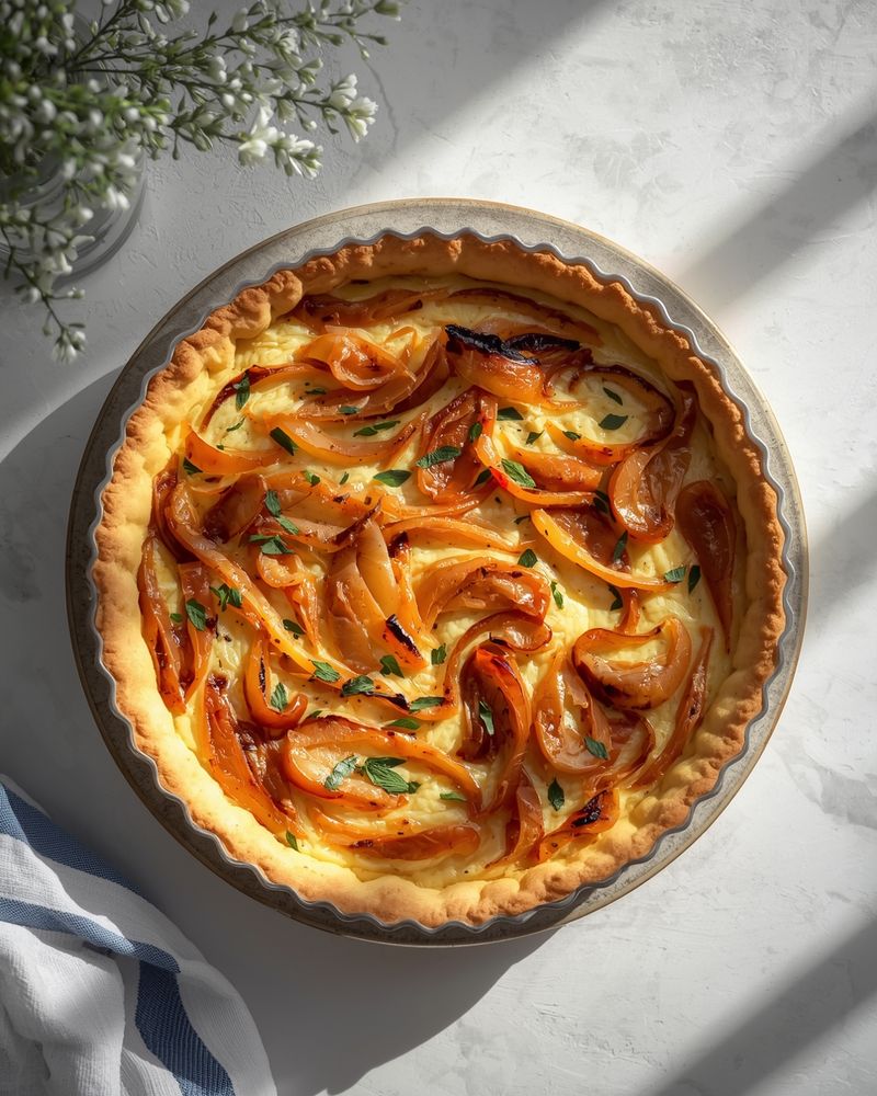 French Onion Quiche