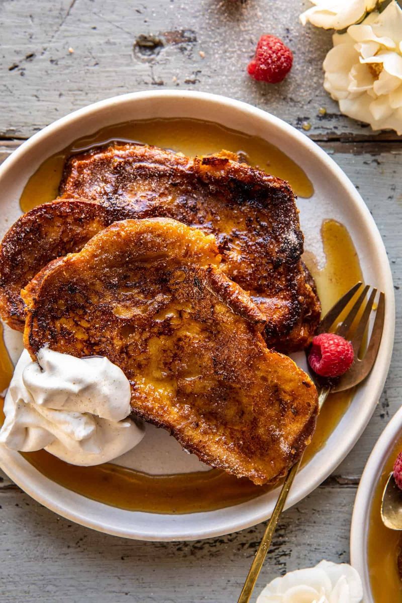 Classic French Toast with Cinnamon Sugar