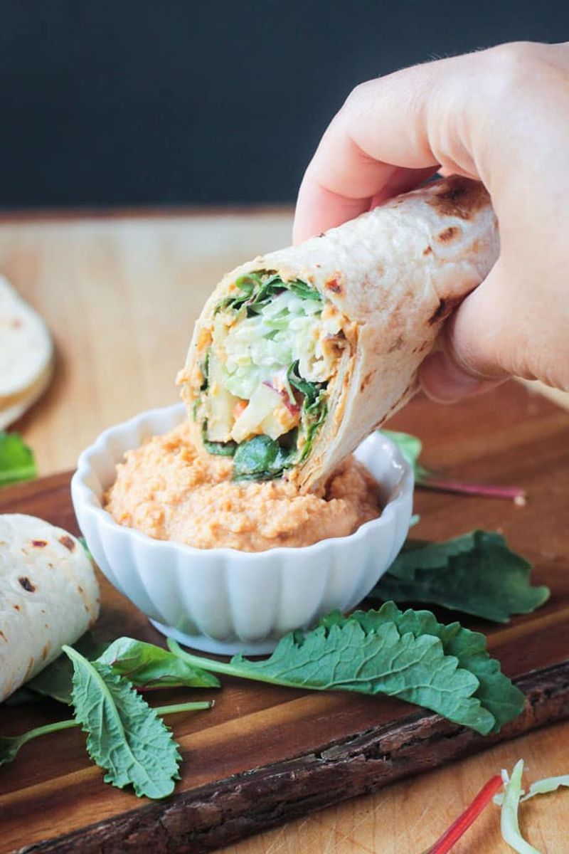 Veggie Hummus Wrap