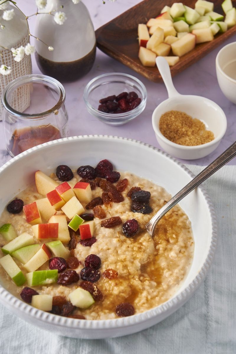 Fruit and Maple Oatmeal