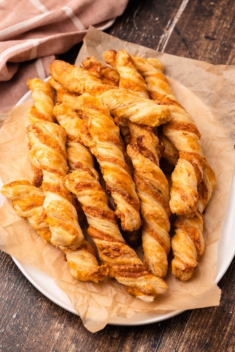 Puff Pastry Cheese Twists