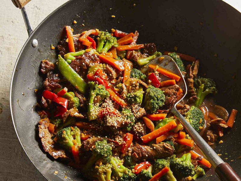 Sesame Ginger Beef Stir-Fry
