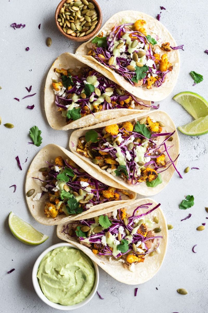 Create Crispy Veggie Tacos With Fresh Toppings
