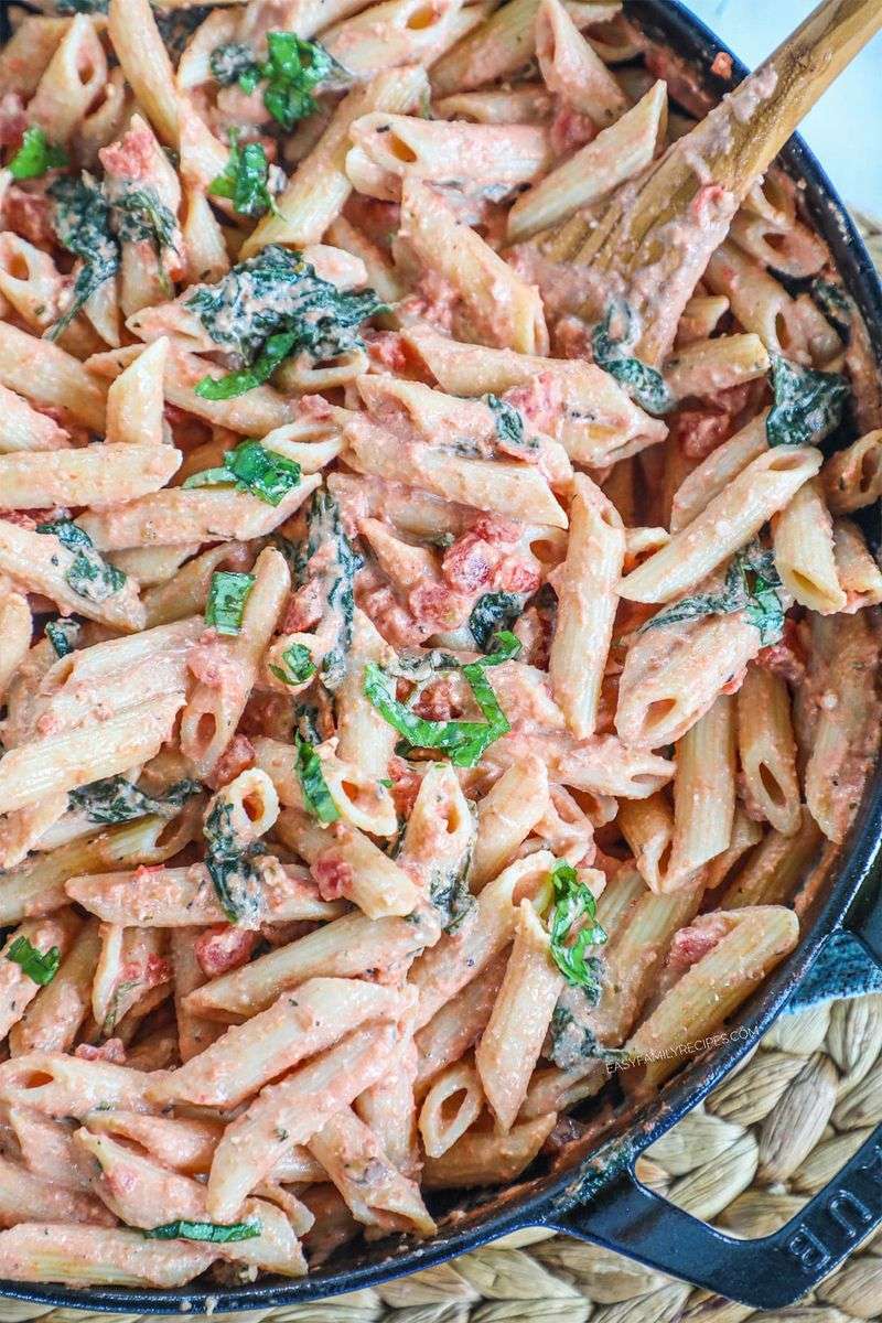Creamy Tomato Basil Pasta
