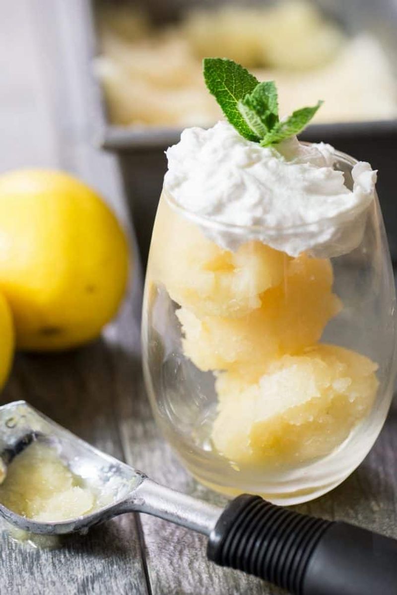 Lemon Sorbet