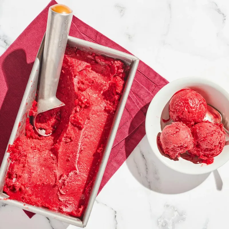 Raspberry Lemon Sorbet