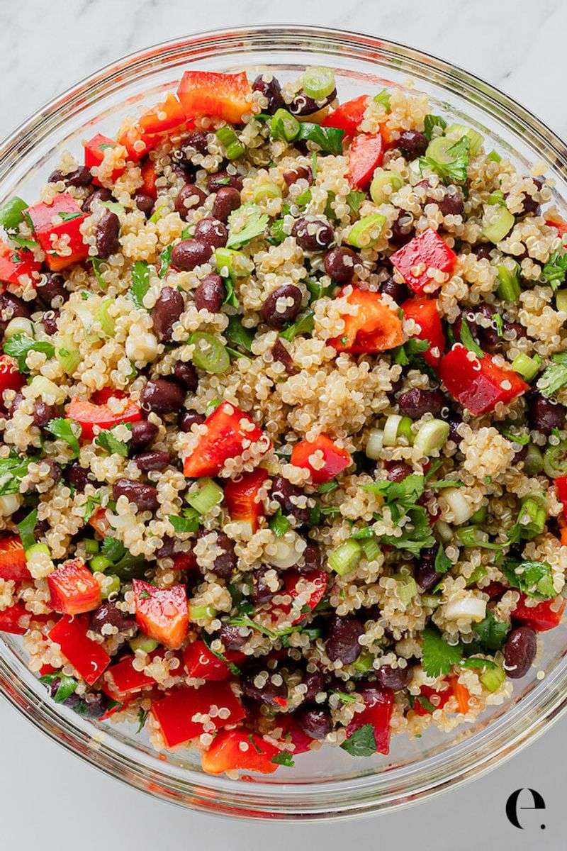 Quinoa Black Bean Brain Bowl