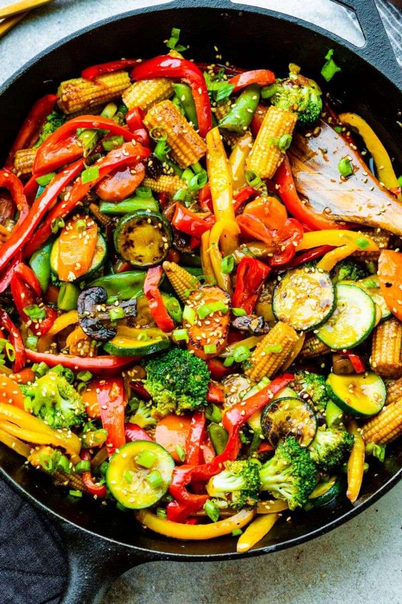 Vegetable Stir-Fry with Noodles