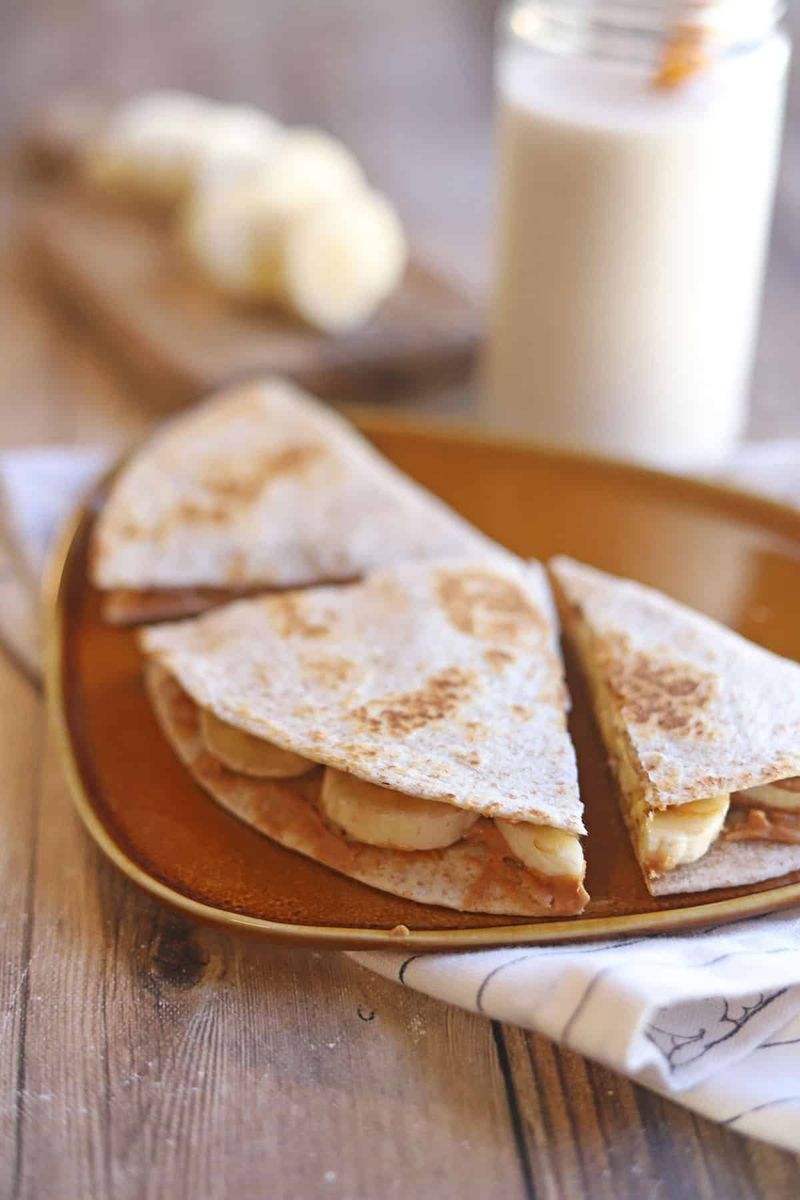 Banana Quesadillas