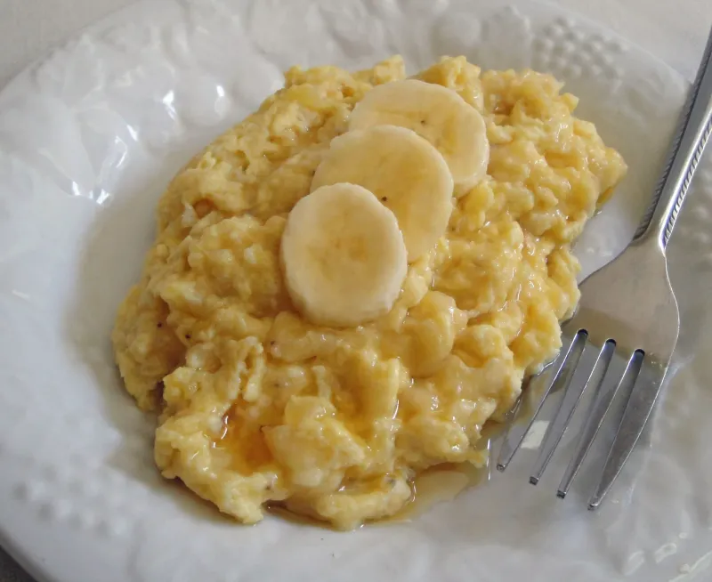 Banana Egg Scramble