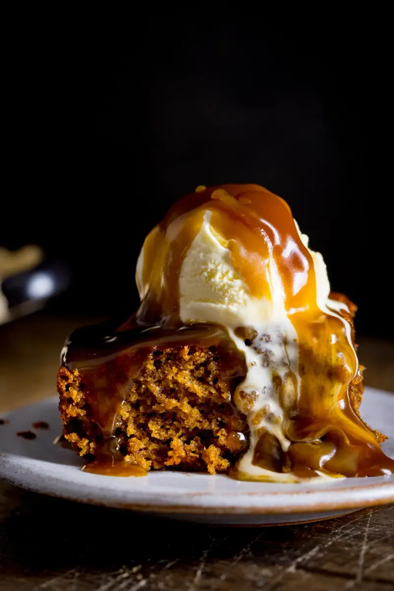 Banana Sticky Toffee Pudding