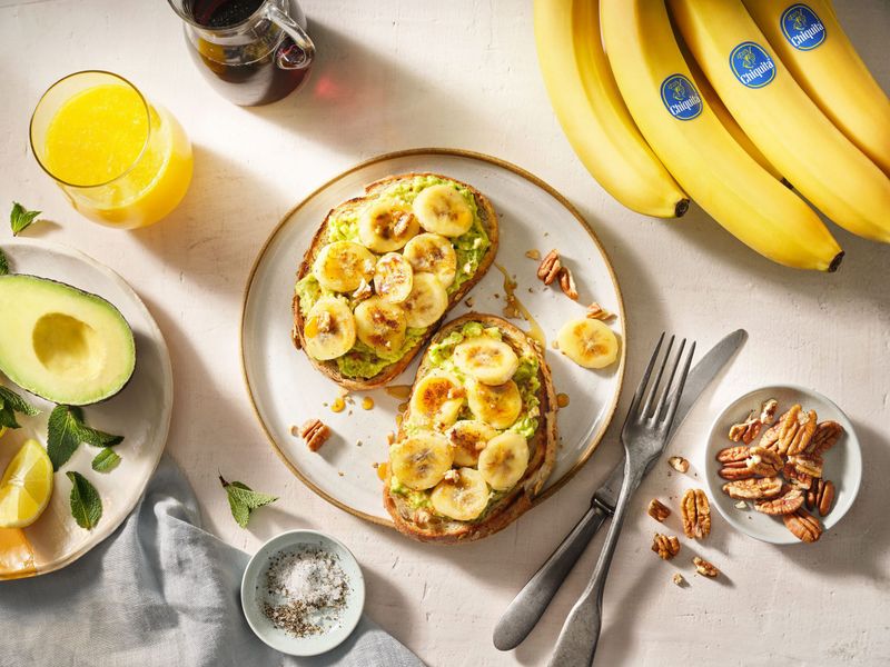 Banana Avocado Toast